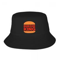 NEW New Birdie King Parody Logo  Funny Golf Bucket Hat Sun Cap Golf Hat Unisex Cute Women Caps Unisexs
