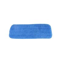 Rectangular Microfiber Mop Pad Reusable Washable Absorbent Cleaning Pad for Home and Office Floor Surfaces one size mėlyna