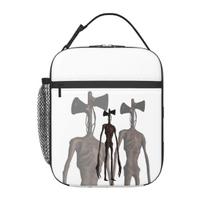 Siren Head Transhead Insulated Lunch Bag for Women Kids Portable Food Boxes Thermal Lunch Box Tote One Size