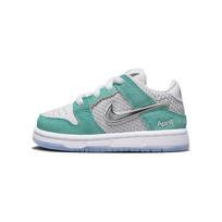 April Skateboards x Nike Dunk Low SB TD Turbo Green Kūdikio Sportbačiai Metalinis Sidabro FZ6107-300 26 white