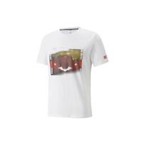 Puma Batman Graphic Print Crew Neck T-Shirt Men Tops White 534727-02 S white