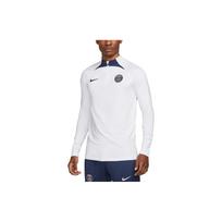 Nike Paris Saint-Germain Collared Long Sleeve Soccer Shirt Men Tops White DM2458-101 XL