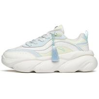 Anta Meow Claw Shock Absorbing Non-Slip Wear-Resistant Low-Top Dad Shoes Women sneakers White Green Blue 922048894-13 37.5