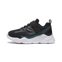 Li Ning Kids Windbreaker Comfortable Versatile Non-Slip Shock Absorbing Wear-Resistant Casual Shoes Kids Casual Shoes Black YKNS020-3 25