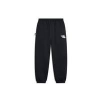 Li Ning Disney Hugging Dragon Collaboration Series Loose Fleece Cuffed Knitted Sports Pants Men bottoms Black AKLU513-1 L