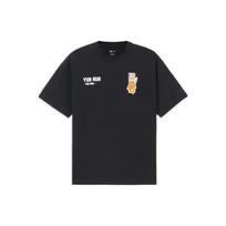 Li Ning X Star Wars Collaboration Letter Round Neck Pullover Short Sleeve T-Shirt Men Tops Black AHSS875-2 S gray