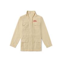 Vans Skull Print Multi-Pocket Work Jacket Men Jacket Off-White VN0A4UTTZ6K S