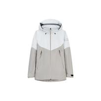 Anta Outdoor Series Waterproof Breathable Thickened Warm Jacket Women Jacket Bright-Gray Paper-White 162410607-3 L