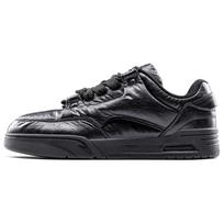 Anta Aojie Paper Making Technology Versatile Comfortable Shock Absorbing Wear Resistant Low Top Skate Shoes Women skate shoes Black 122418040X-1 35.5