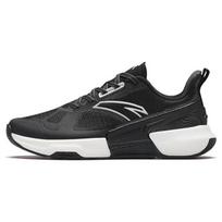 Anta Sports Shock Absorbing Waterproof Low Top Training Shoes Men Sneakers Black 112347782-2 40