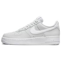 Nike Air Force 1 07 Pebbled Men Sneakers Grey Pure-Platinum White CT2302-003 40