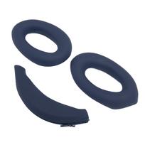 Earpads Cover Headband Pad Set Replacement Silicone Headphone Protective Cover for WH‑1000XM4 WH‑1000XM3 Headphones tamsiai mėlyna spalva