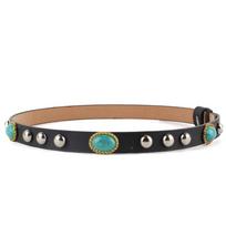 Studded Hat Band Cowboy Hat Band Western Hat Belt Band Mexican Hat Band Western Beaded Hat band Native American Hat Band F brown