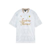 Puma Ferrari Yoh Jersey Loose Fit V-Neck Short Sleeve T-Shirt Men Tops 638394-04 XL