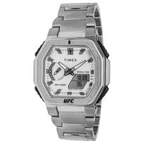 TIMEX UFC Quartz 10 ATM Water Mineral Silver TW2V84700 Men's Watch, Resistant, Glass, Dial, [Authentic] balta