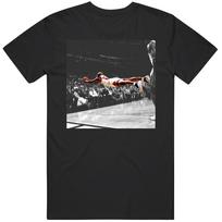 Dennis Rodman Iconic Dive T Shirt Mens Womens Tees Top XL white