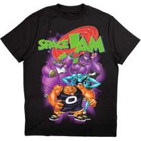 Men's Space Jam Monstars Homage Slim Fit T-shirt Medium Black XXXXL