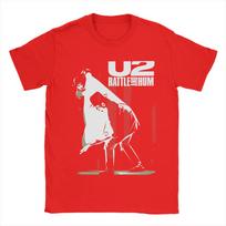 U2 Roko Grupės Marškinėliai Vasariniai Medvilniniai Marškinėliai Unisex Populiarūs Laisvalaikio Marškinėliai Trumpomis Rankovėmis Klasikiniai Viršutiniai Drabužiai S