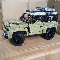 @2573vnt Techninis Land Rover Defender Klasikinio Automobilio Modelis 42110 Rinkinys Modelinis Transporto Priemonės Žaislai Statybinės Dalys Berniukams Suaugusiųjų Dovanos no box gray