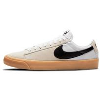 Nike Zoom Blazer Low Pro GT SB Balti Gumos Unisex Sportbačiai Juodi DC7695-100 36
