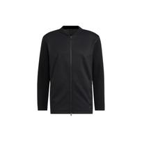 Adidas Logo Print Striped Zip Jacket Men Outerwear Black HG4135 L