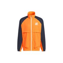 Adidas Small Logo Jacket Men Jacket Orange JI6858 L