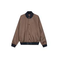 Jordan Logo Print Single-Breasted Fitted Sports Jacket Men Outerwear Brown DV9792-274 M