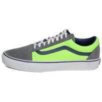 Vans Old Skool Brite Neon Green Unisex Sneakers Frost-Gray VN0004OJJSV 39