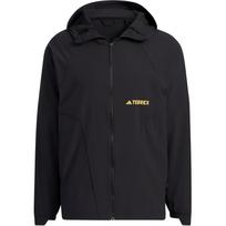 Adidas Hooded Long Sleeve Jacket Men Jackets Black IC1969 L