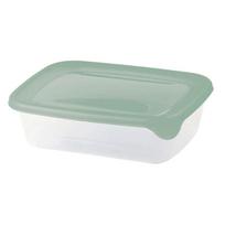 Maisto indelis stačiakampis 0,5 l „Fresh&Go“ žalias