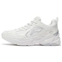Li-Ning Trendy Versatile Shock Absorbing Non-Slip Wear-Resistant Low-Top Running Shoes Women sneakers White ARLS008-3 37