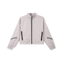 Under Armour Unstoppable SS25 Casual Loose Breathable Jacket Women Jacket Dawn-Gray-Pink 1389677-009 M