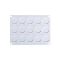 24 Cavities 30 Cavities Wax Seal Stamp Silicone Molds Silicone Wax Seal Mats for Making Wax Stamp Wedding Invitation