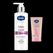 Vaseline Niacinamide Brightening Body Lotion & Hand Cream Set