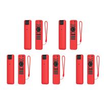 5Pcs For 2025 LG OLED Smart TV Silicone Cover Anti-Slip TV Remote Control Case Anti Fall Protective Shell TV Remote Accessories