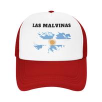 Unisex Las Malvinas Argentina Flag Map Trucker Caps Outdoor Mesh Baseball Caps Snapback Caps Hat Worker Cap Adjustable Cap Spring Adjustable