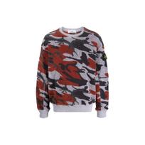 Stone Island FW22 Full Print Crew Neck Pullover Sweater Men sweater Purple 7715638E3-V0047 XXL