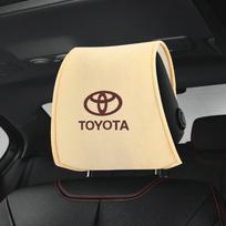 Toyota 2026 Nauji ratlankių gaubteliai 1 vnt. Automobilio galvos atramos užvalkalas Sėdynės galvos pagalvėlė Kaklo galvos atramos užvalkalas Automobilio stilius Toyota Camr Automobilio lipdukas smėlis