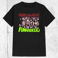 Vintage Parliament-Fun<wbr/>kadelic American Music Collective Band T-shirt Unisex T-Shirt S įvairiaspalvis