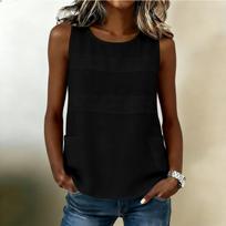 Womens Spring Tops Sleeveless Casual Blouse Summer Shirts for Women Loose Fit Tank Top Dressy Tops for Women L juoda