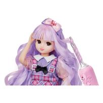 Takara Tomy Plastic Niji Kyun Curl Pretend Ages 3 and Licca-chan Doll, Licca-chan, Dress-up Toy, Play, Up, Girls'