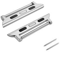 Laikrodžio apyrankės jungtis, skirta Apple Watch ultra 2 49 mm 45 mm 44 mm 42 mm 41 mm adapteriui, skirta iWatch Ultra Series 9 8 7 6 5 22 mm pločio diržams 22mm for 38 40 41mm sidabras
