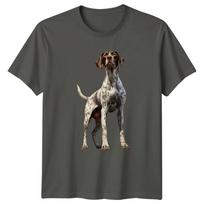 GerUnisex Shorthaired Pointer Dogs Animals Unisexs TShirt Unisexs Tee Graphic Top S