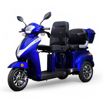 Elektrinis motoroleris MS04 B, 20000 mAh, 1 kW, mėlyna sp.