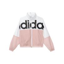 Adidas Neo Icons+ Casual Sport Stand Collar Printed Jacket Women Tops Pink H36714 L