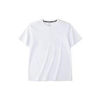 Anta Basic Solid Color Round Neck Sport Short Sleeve T-Shirt Men Tops White 152237139-1 S white
