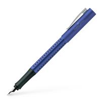 *Plunksnakotis Faber-Castell Grip 2011, plunksna F, 0,5mm, mėlynos spalvos