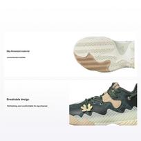 Adidas Harden Vol.. 6 J Žalias oksidas Monograma Vaikų sportbačiai Beveik geltoni Lininiai žaliai GV7058 36
