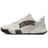 NikeCourt Lite 4 Heritage Light Orewood Brown Unisex Sneakers Cream Aegean-Storm Baroque-Brown FZ8543-100 42.5 gray
