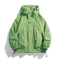Jacket Men's Hooded Autumn and Winter New Style Men's Youth Outdoor Sports Versatile Personality Fashionable Casual Jacket S